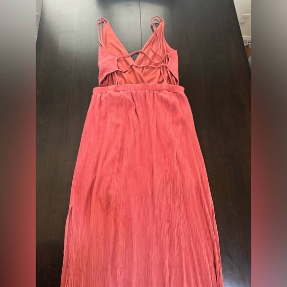 Lulus Lost in Paradise Rusty Rose Maxi Dress - Picture 9 of 9